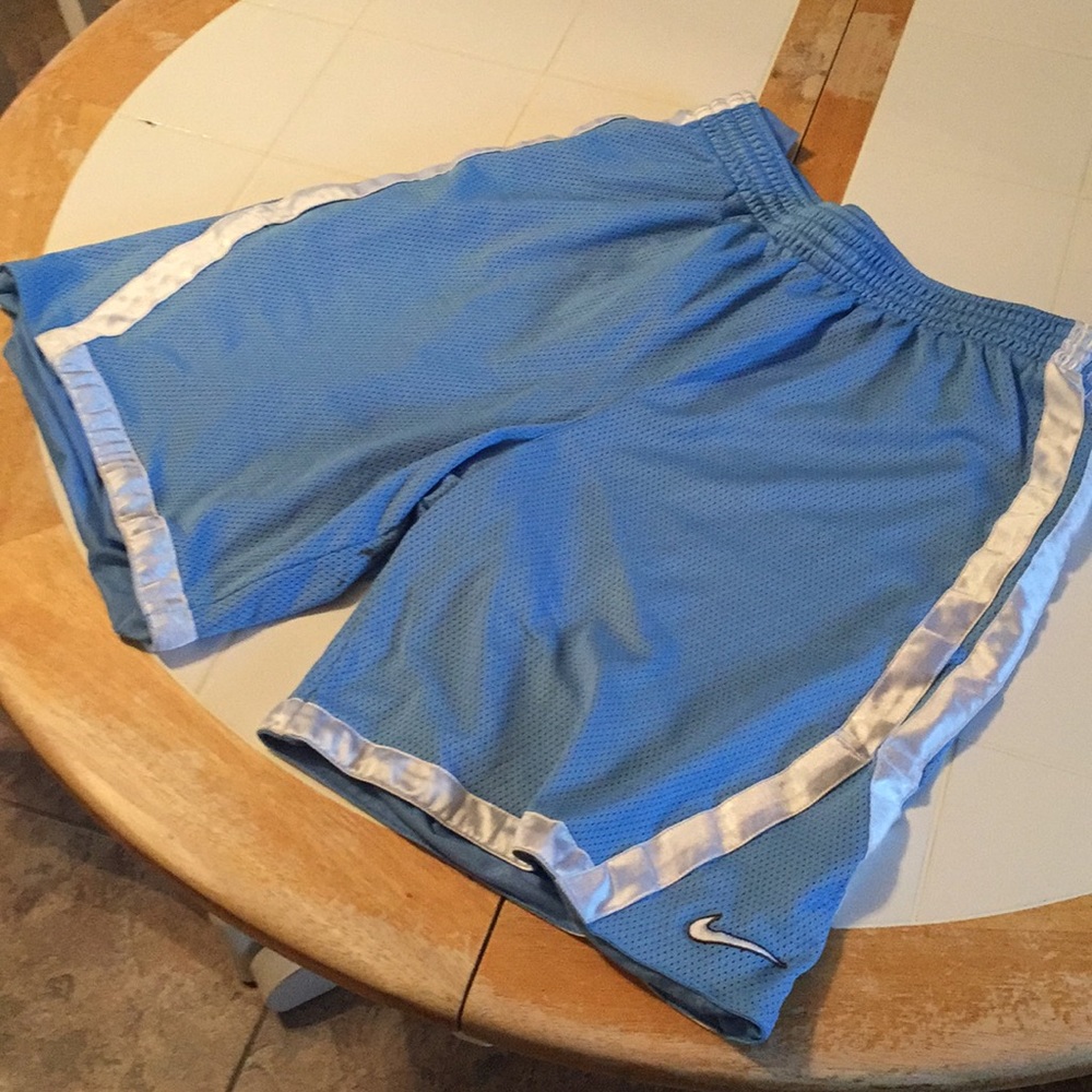 Carolina Blue Nike Swoosh Shorts